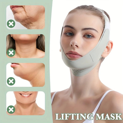 Women Bandage V Cheek Lift Up Belt Facial Massage Strap Face Skin Care Beauty Tools