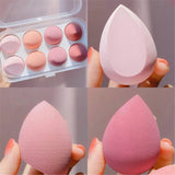 1/4/8pcs makeup sponge blender beauty egg blow cosmetic soft foundation