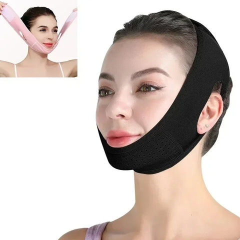 Face Slimming Strap Reduce Double Chin Lift V Face Stickers Anti Bandage